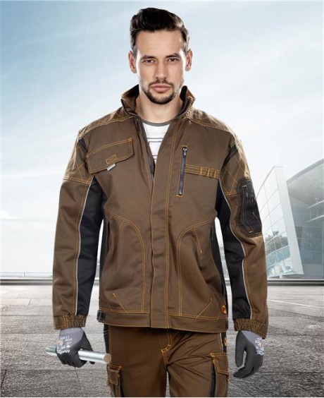 Куртка рабочая летняя Vision пр-во Ardon (Ардон Чехия),  60% ХБ 40% ПЭ, пл. 260 г/м2  цвет коричневы