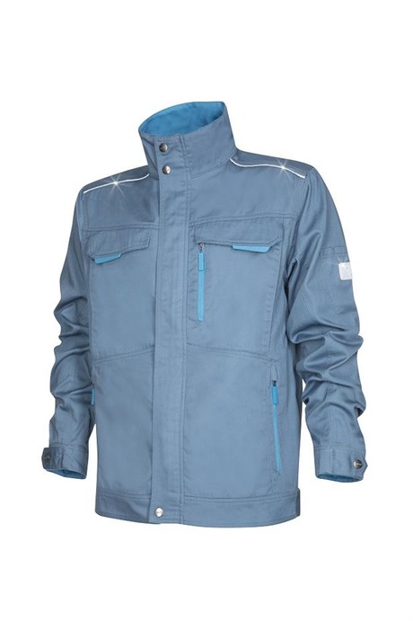 Облегченная рабочая лентняя куртка Summer / Ardon (АрдонЧехия) 35% ХБ  65% ПЭ пл. 200 г/м2 цв. серый