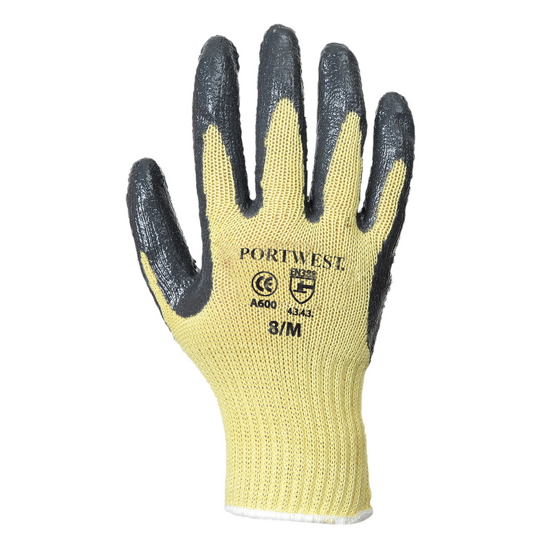 Перчатки Portwest А600 кевлар, покрытие нитрил
