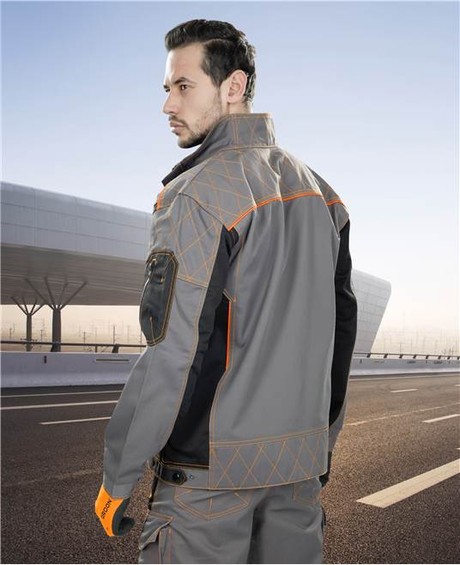 Куртка рабочая летняя Vision пр-во Ardon (Ардон Чехия),  60% ХБ 40% ПЭ, пл. 260 г/м2  цвет серый