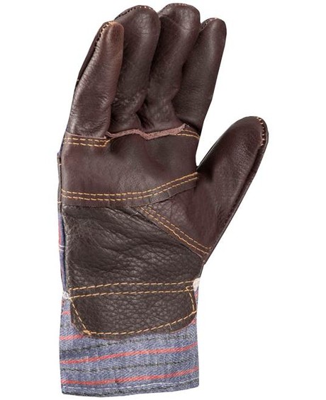 Перчатки кожаные комбинированные утепленные DON WINTER
