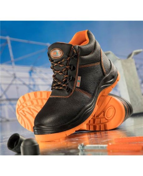 Ботинки FORTE S3 HRO, подошва ПУ/нитрил 300С, МП/МС