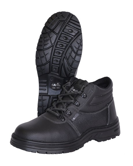 Ботинки рабочие СИРИУС-ТИТАН, кожа, ПКП, Нитрил
