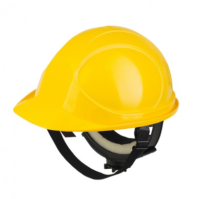 Каска Байкал Люкс желтая (с храповиком)