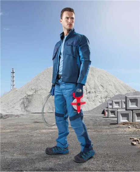 Куртка R8ED+ 01, ткань смесовая 35% хлопок, 65% пэ, пл. 245 г/м2, цв. синий/василек