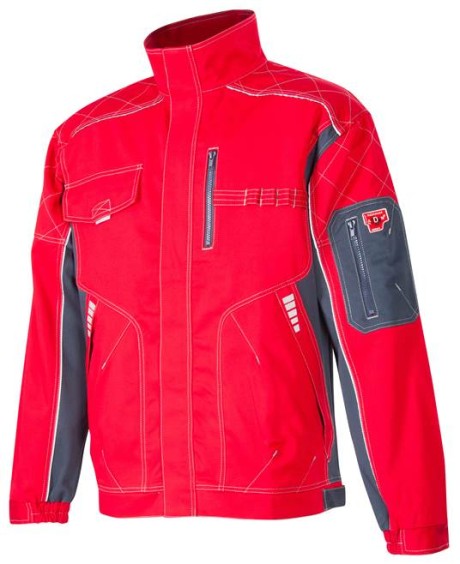 Куртка Vision 01, пр-во Ardon (Чехия), ткань смесовая 60% хлопок, 40% пэ, пл. 260 г/м2, цв. красный