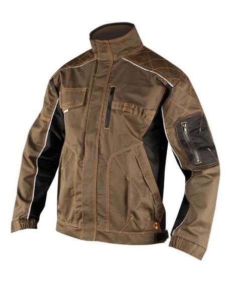 Куртка рабочая летняя Vision пр-во Ardon (Ардон Чехия)  60% ХБ 40% ПЭ, пл. 260 г/м2  цвет коричневый