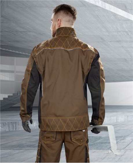 Куртка рабочая летняя Vision пр-во Ardon (Ардон Чехия)  60% ХБ 40% ПЭ, пл. 260 г/м2  цвет коричневый
