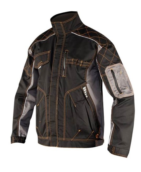 Куртка рабочая летняя Vision пр-во Ardon (Ардон Чехия),  60% ХБ 40% ПЭ, пл. 260 г/м2  цвет черный