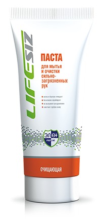 Паста очищающая для мытья сильнозагрязненных рук 