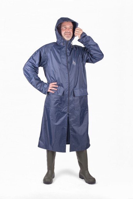 Плащ влагозащитный Тайфун синий