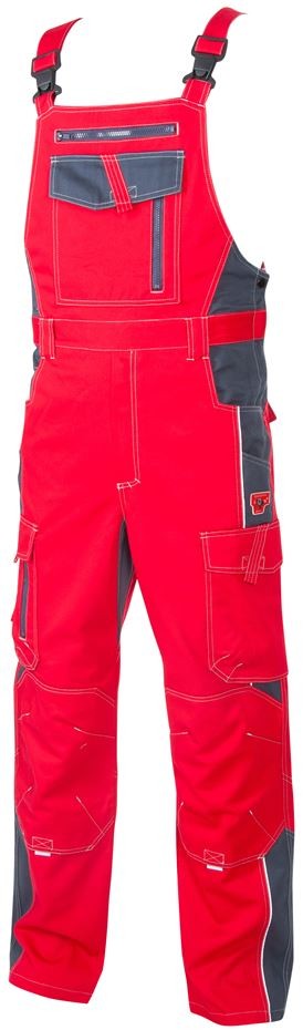 Полукомбинезон Vision пр-во Ardon Чехи, ткань смесовая 60% хлопок, 40% пэ, пл. 260 г/м2, цв. красный