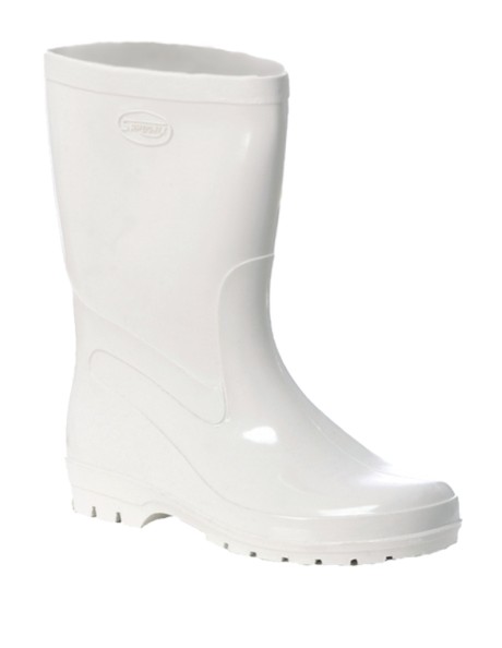 Сапоги ПВХ белые женские