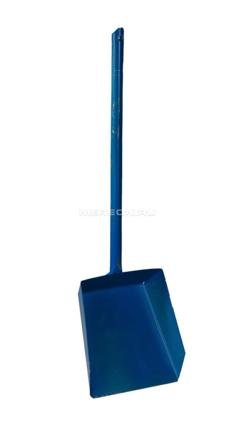 Совок  д/мусора металлический с длинной ручкой