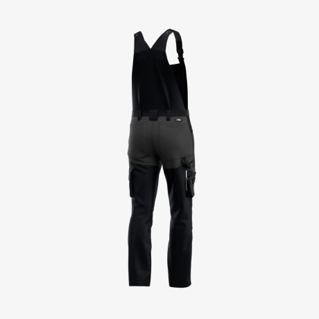 Полукомбинезон рабочий OAK BIB Safety Jogger (Бельгия), пл. 260 г/м2  цвет черный