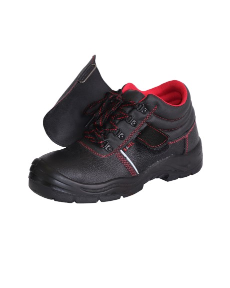 Ботинки СВАРЩИК-СИРИУС, кожа, ПКП, иск. мех, ПУ-Нитрил