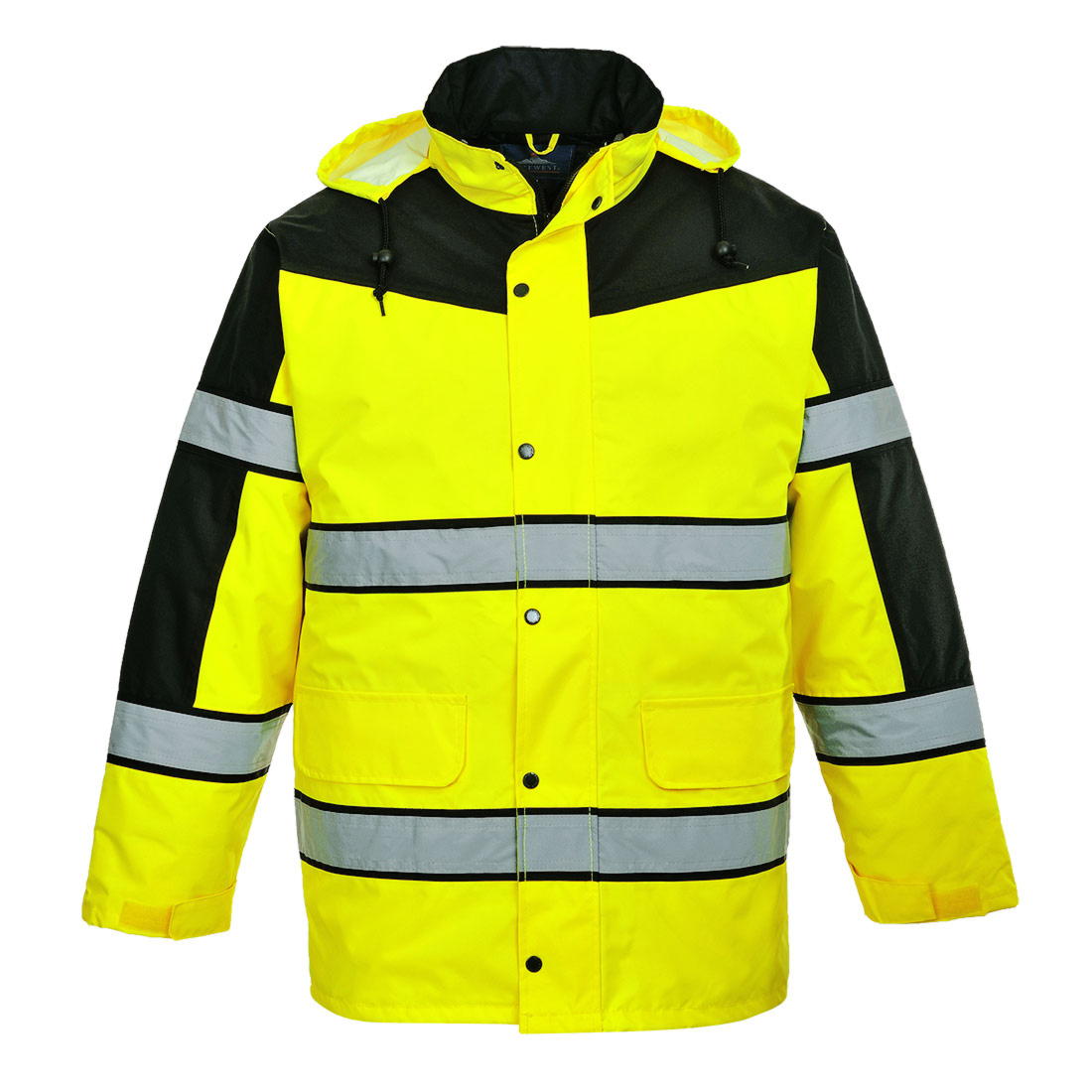 Куртка S462, цвет желтый/черный