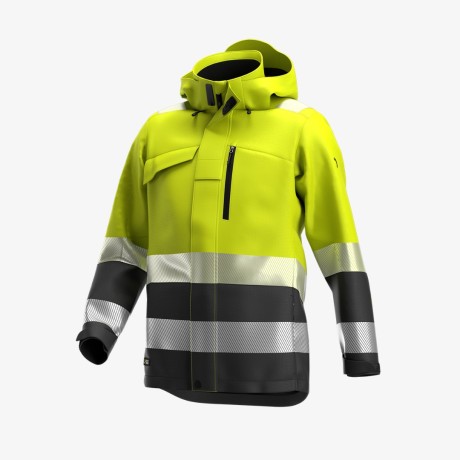 Куртка Scuti Hivis Safety Jogger (Бельгия) цвет желтый/черный