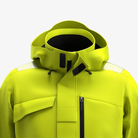 Куртка Scuti Hivis Safety Jogger (Бельгия) цвет желтый/черный