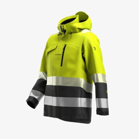 Куртка Scuti Hivis Safety Jogger (Бельгия) цвет желтый/черный