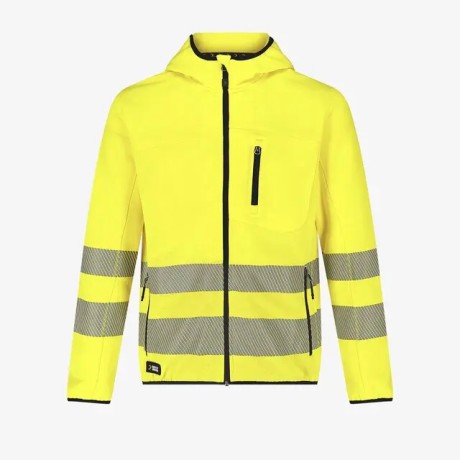 Толстовка с капюшоном Scuti HiVis Hoodie, Safety Jogger (Бельгия), желтая