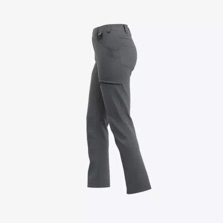 Брюки женские рабочие летние MEKONG Safety Jogger (Бельгия), пл. 260 г/м2  цвет серый
