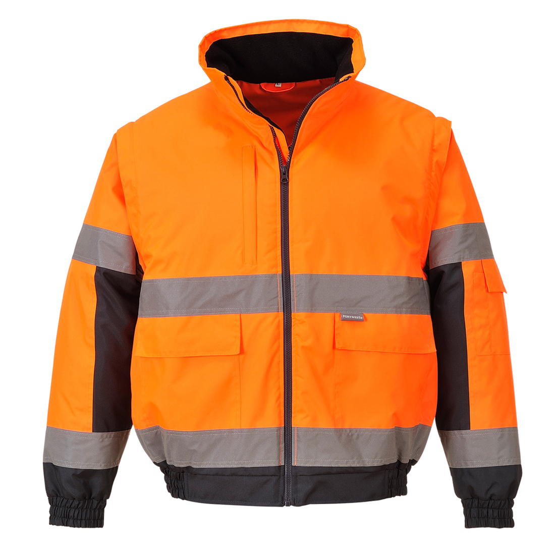 Куртка С468, цвет оранжевый 2 в 1