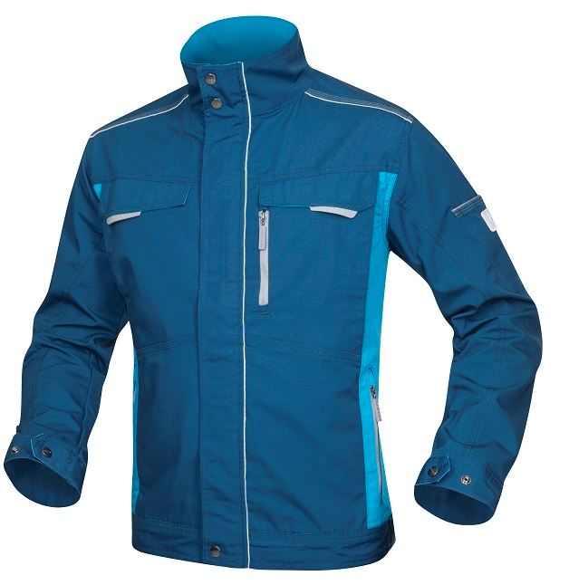 Куртка URBAN, 65% полиэстер, 35% хлопок, пл. 270 г/м2 цвет синий