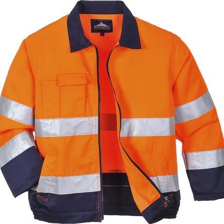 Куртка рабочая сигнальная TX70  Texo цвет оранжевый/синий