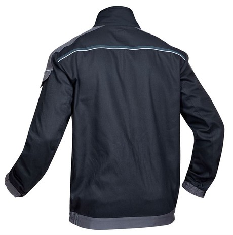 Куртка COOL TREND, ткань саржа (100%хлопок), пл. 260 г/м2, цвет черный