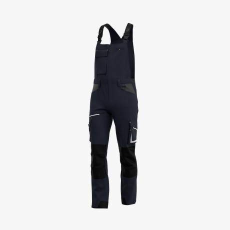 Полукомбинезон рабочий OAK BIB Safety Jogger (Бельгия), пл. 260 г/м2 цвет т. синий серый Полукомбинезон рабочий OAK BIB Safety Jogger (Бельгия), пл. 260 г/м2 цвет т. синий серый